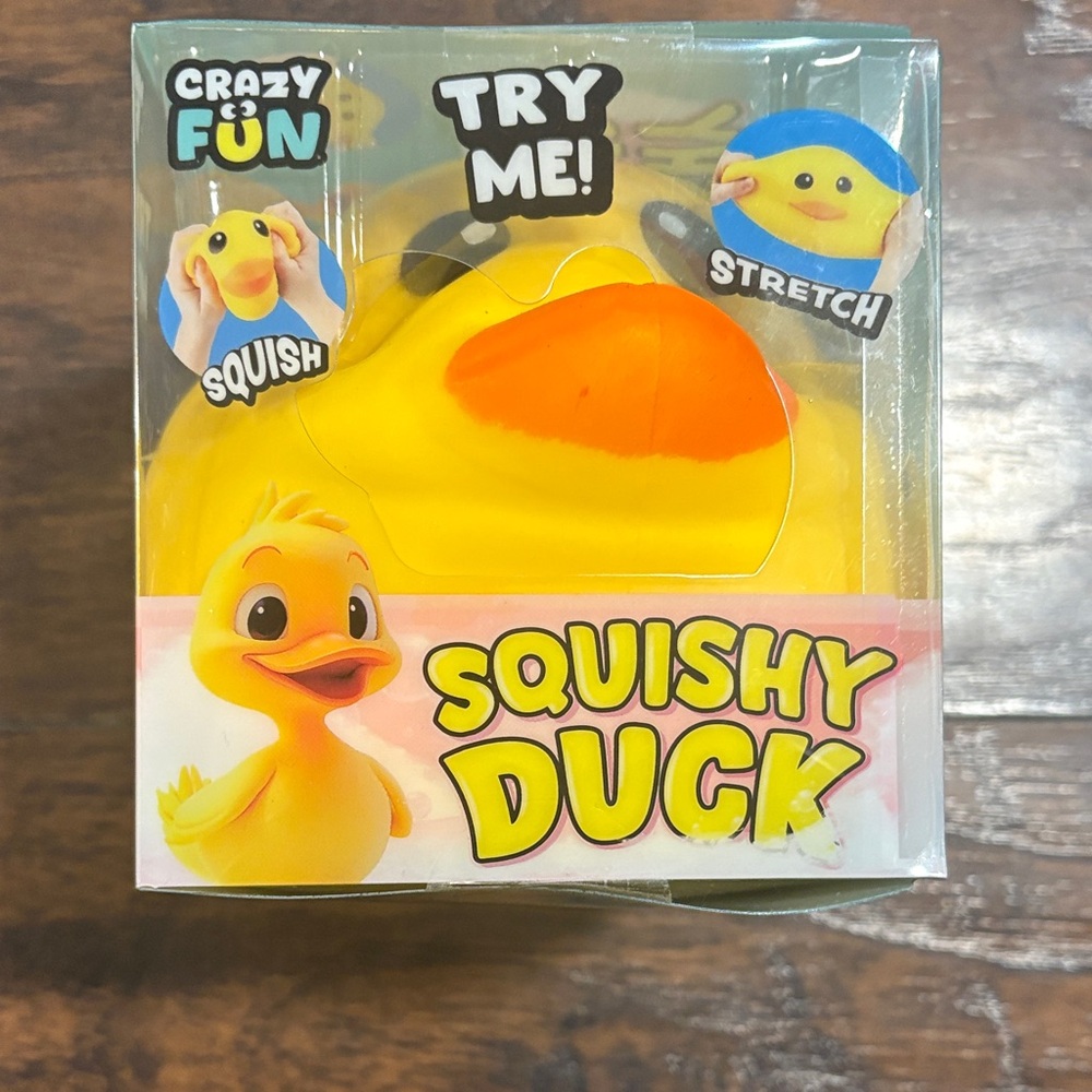 CRAZY FUN Viral Squishy Duck Toy - Stretch and Squish 💛🐥